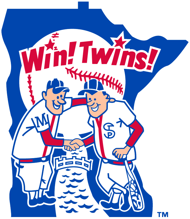 Minnesota Twins 1976-1986 Primary Logo vinyl decal